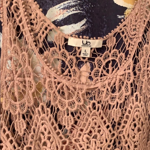 Taupe fringe tank top - Picture 4 of 8